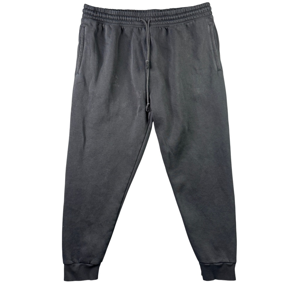 SKIMS Mens Size XL Black Fleece Lined Jogger Sweatpants Relaxed Fit Drawstring